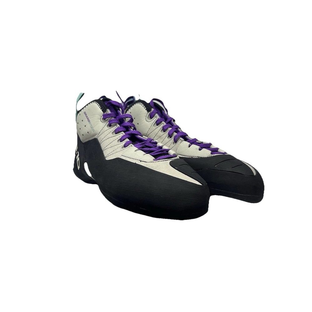 adidas 5.10 Five Ten Grandstone Climbing Shoes Black Purple Mens BC0866 Size 8.5